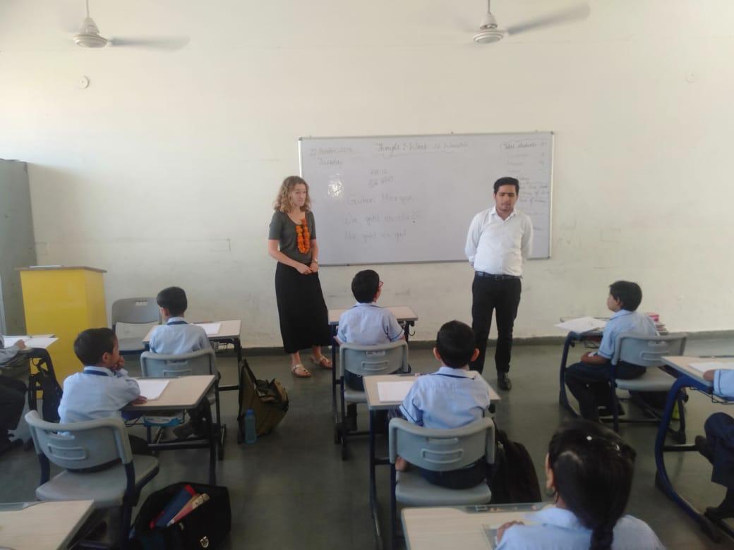 Impressions from India: Trainees Teaching