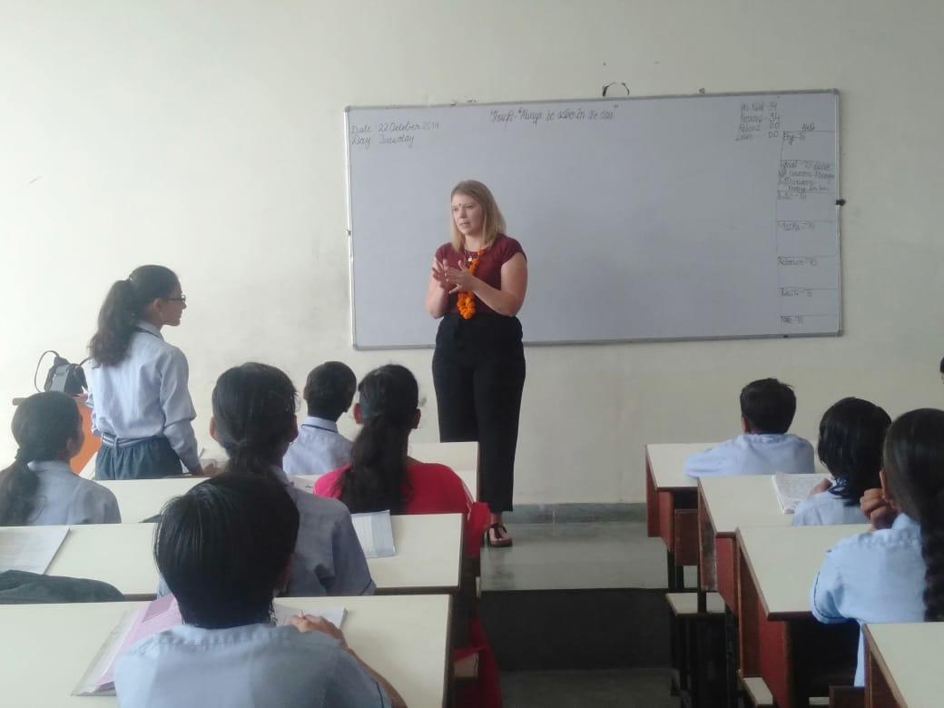 Impressions from India: Trainees Teaching