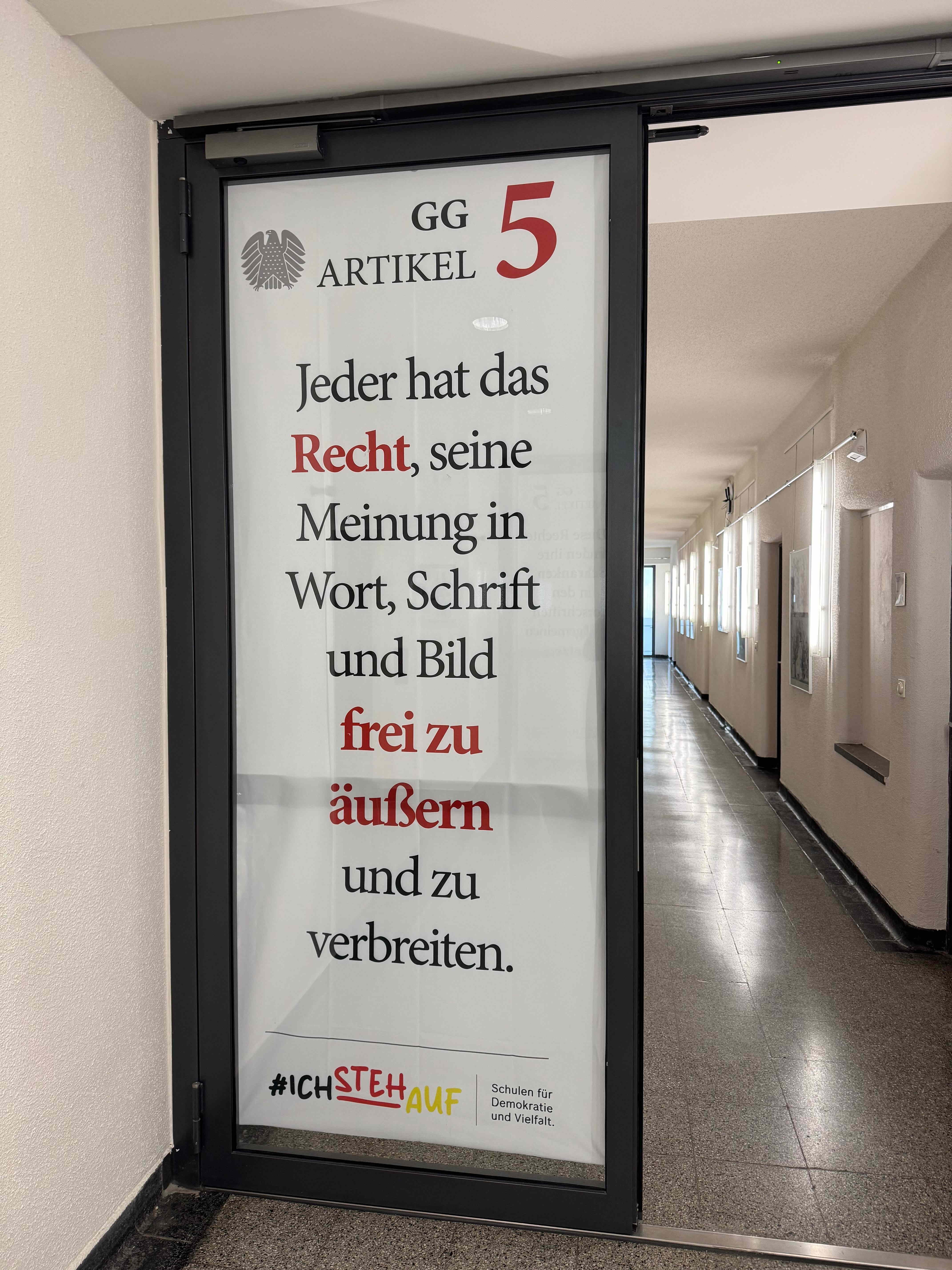 Türbanner zu Art. 5 GG